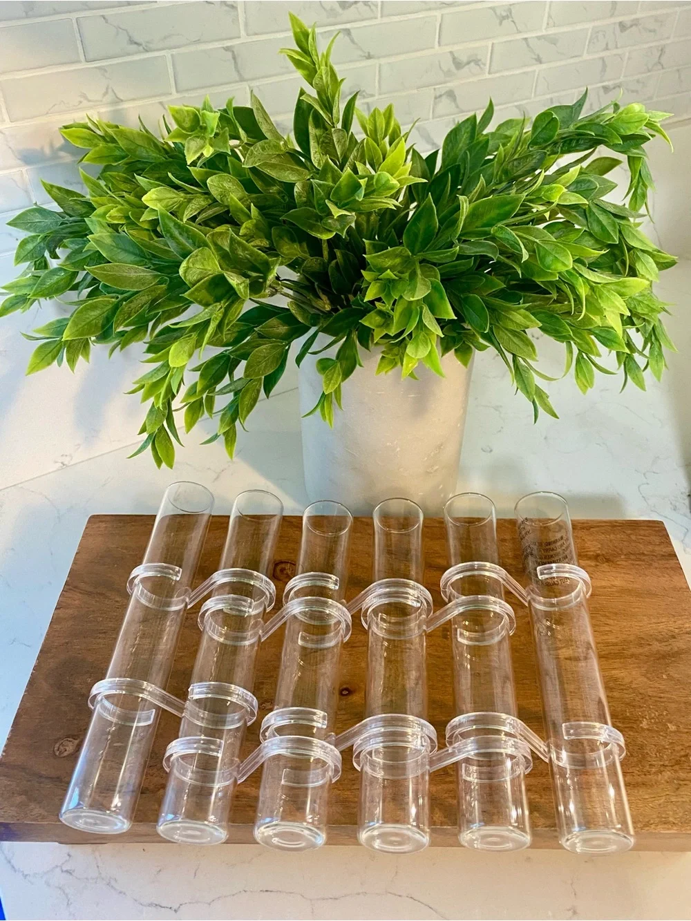 Glass Tube Bud Vase Set 🌿🌷
